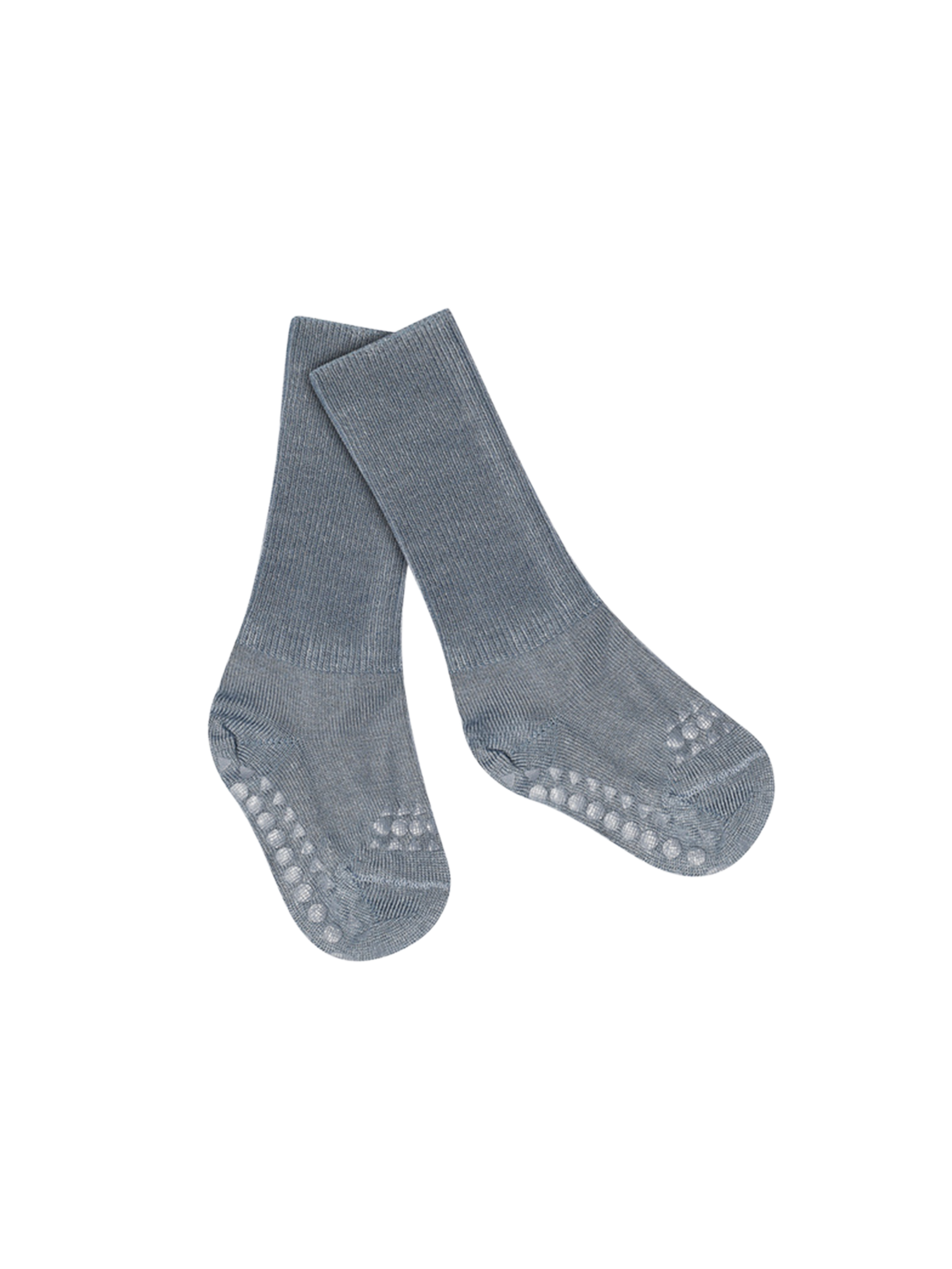 GoBabyGo Non-Slip socks bamboo - Stone Blue